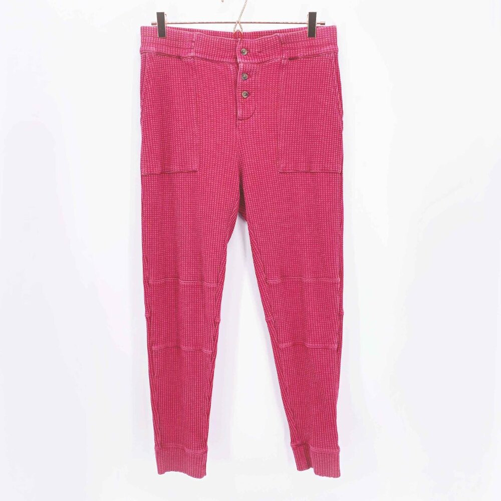Faherty Yule Waffle Knit Joggers